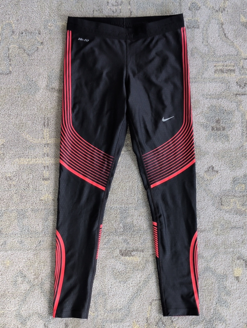 Nike Women’s Power Speed Flash Running Tights - Red